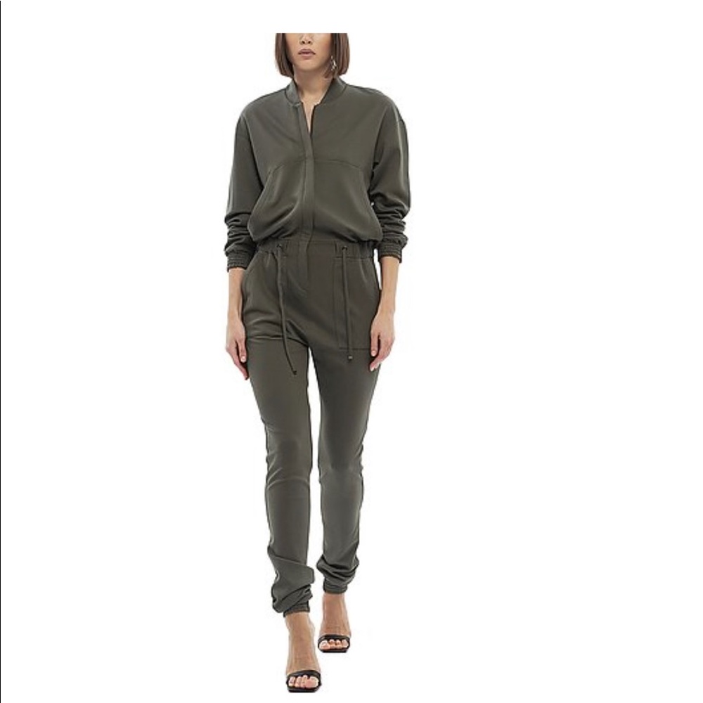 BGL Sz 2 Olive Green Jumpsuit